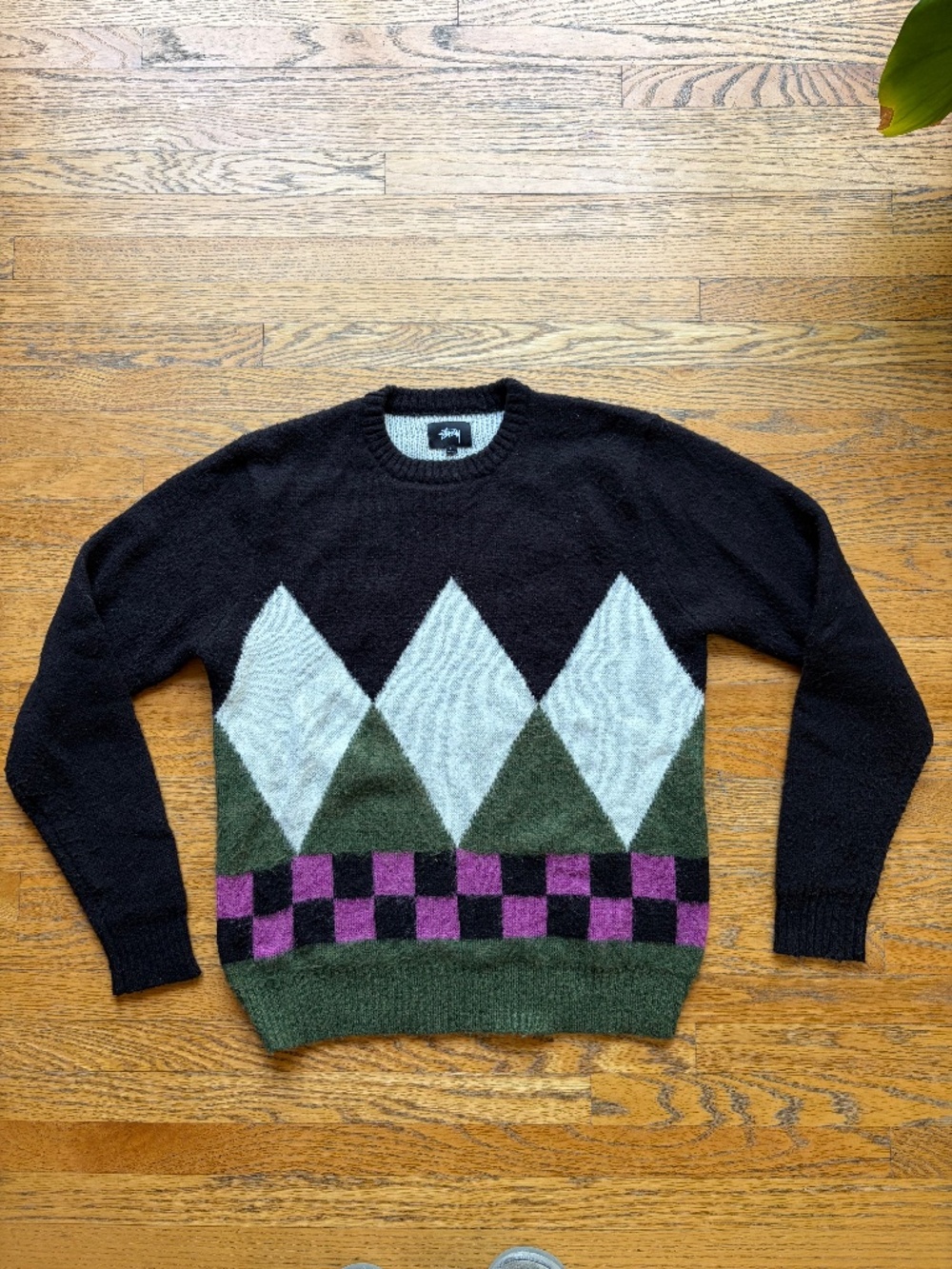 STUSSY SWEATER - GEOMETIRC